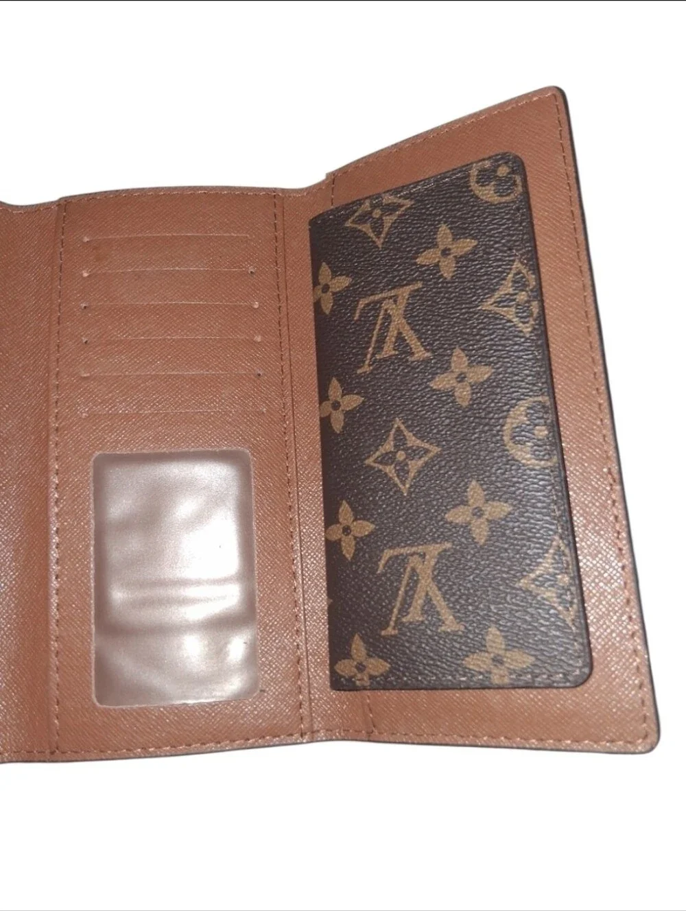Louis Vuitton Brown Monogram Canvas Clutch Wallet
